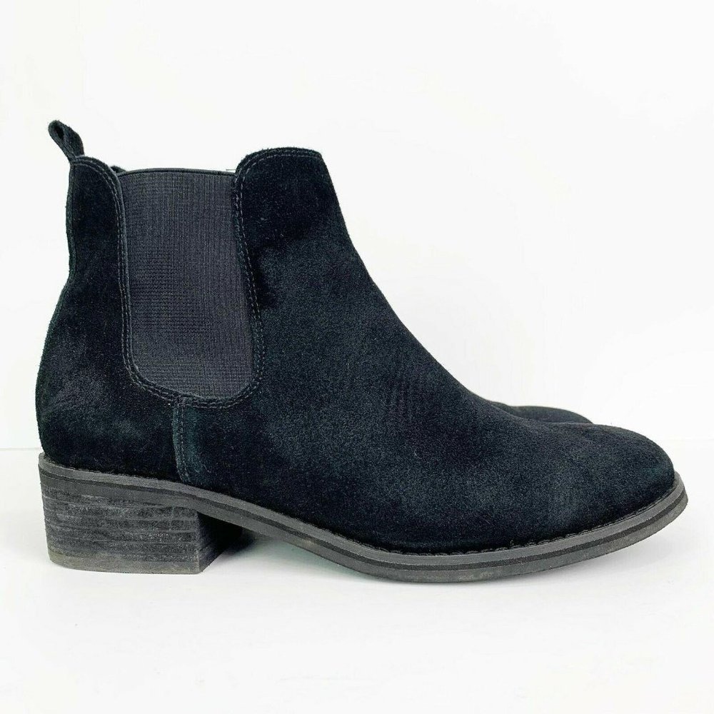 Aqua College Women’s Waterproof Suede Lori Almond Toe Ankle Boots Size 8 M